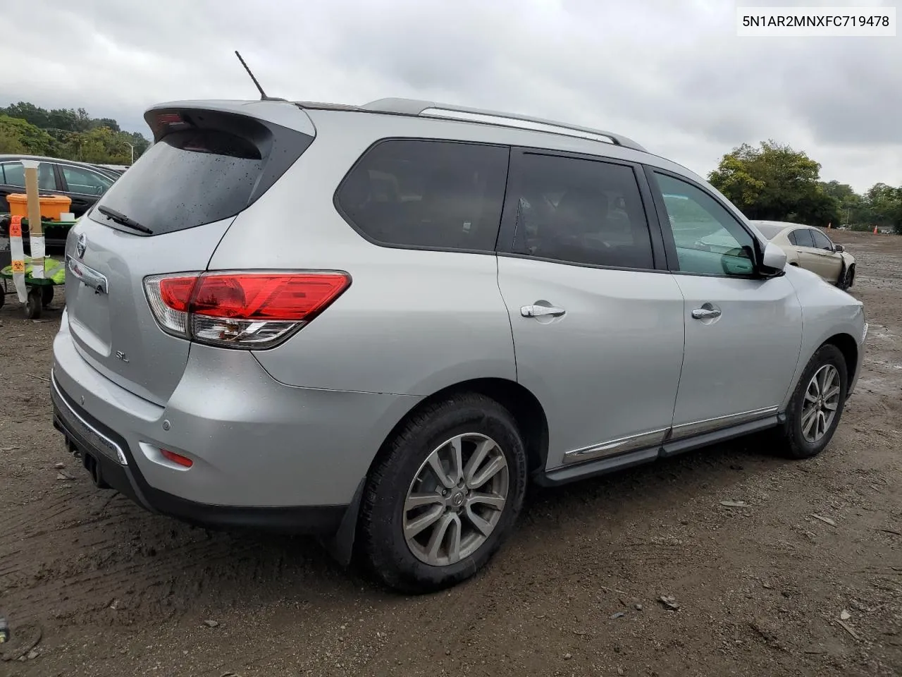 2015 Nissan Pathfinder S VIN: 5N1AR2MNXFC719478 Lot: 72040714