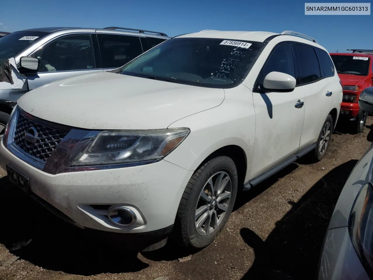 2016 Nissan Pathfinder S VIN: 5N1AR2MM1GC601313 Lot: 67856914