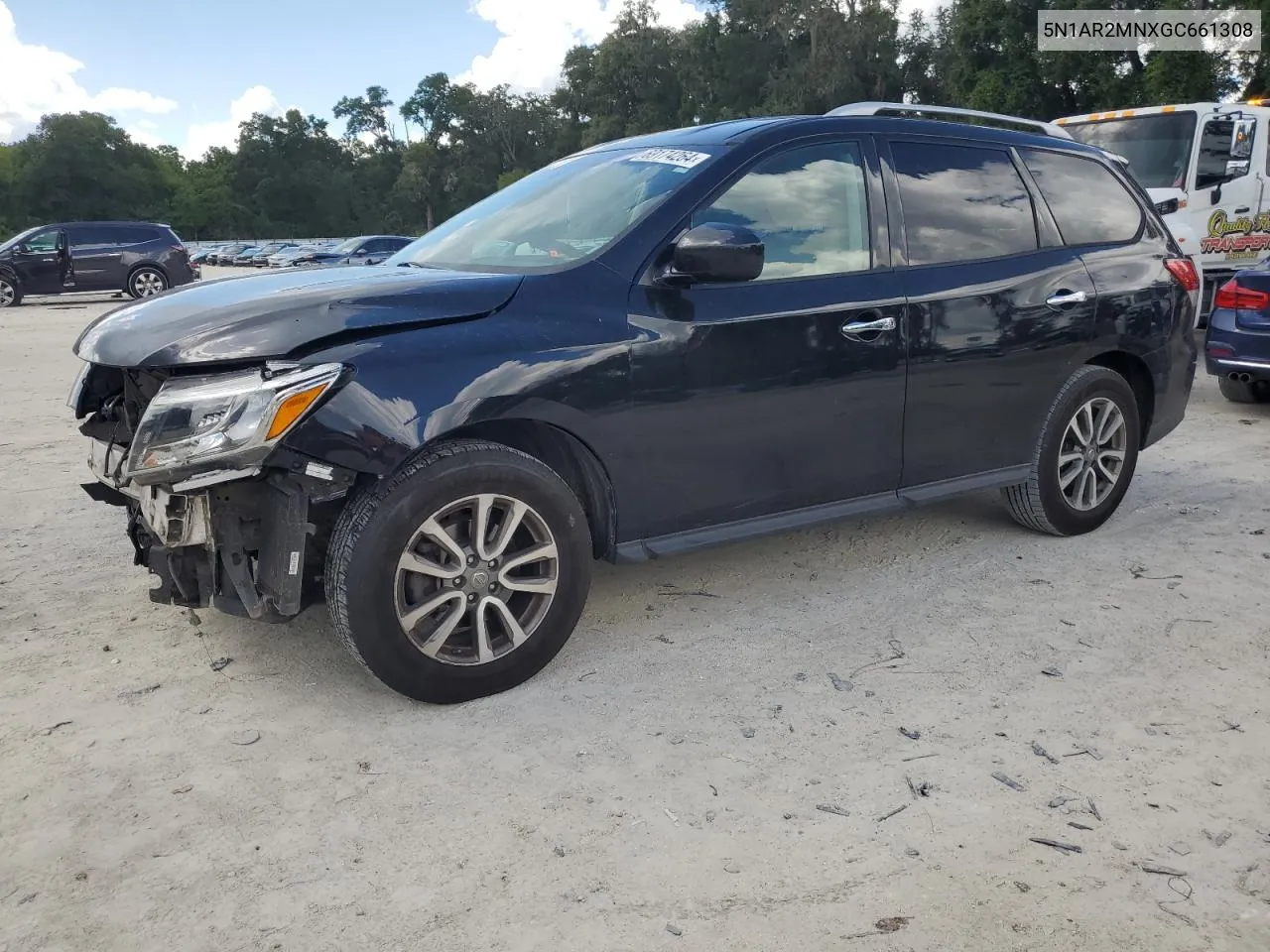 2016 Nissan Pathfinder S VIN: 5N1AR2MNXGC661308 Lot: 69174264