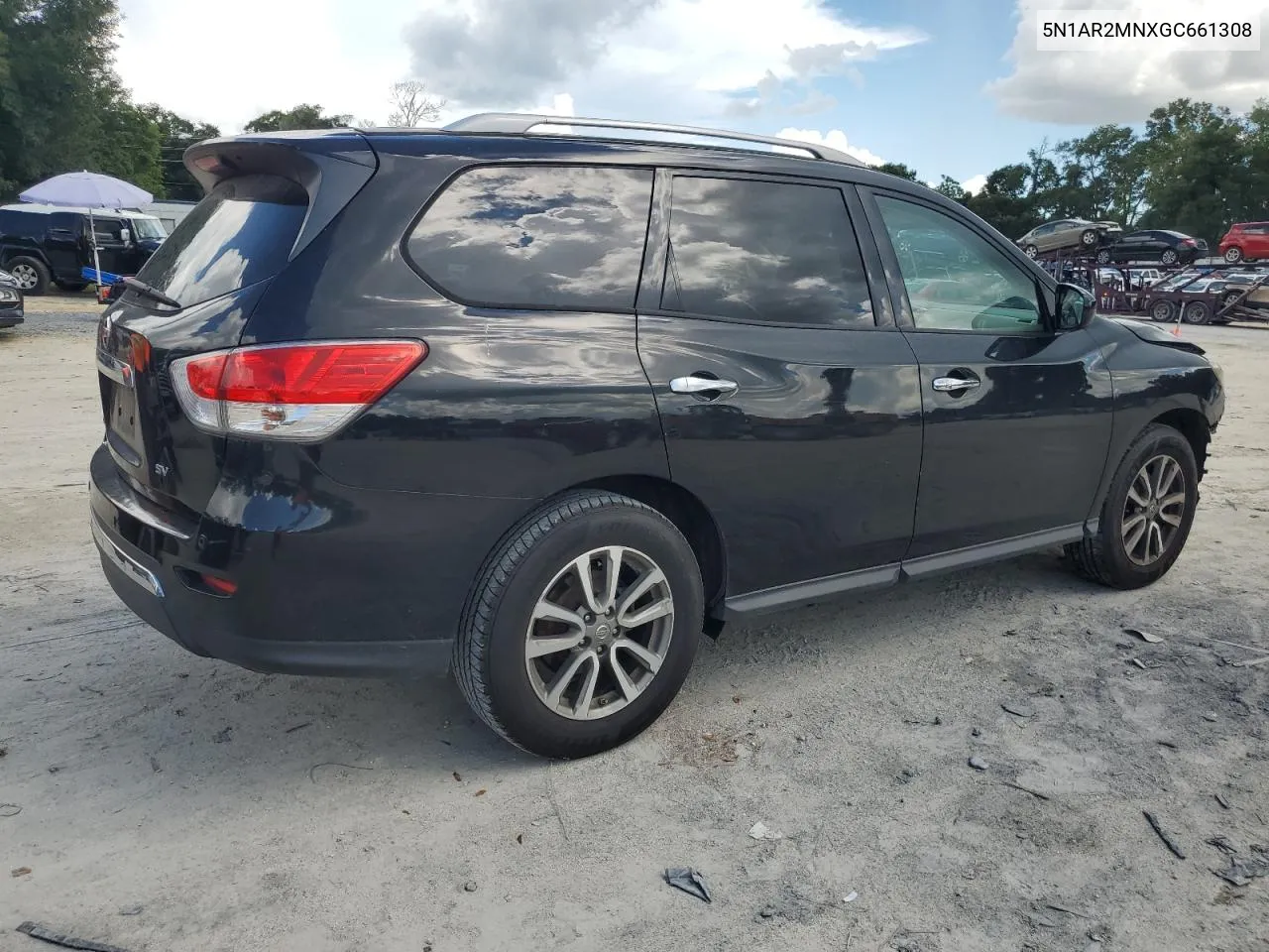 2016 Nissan Pathfinder S VIN: 5N1AR2MNXGC661308 Lot: 69174264