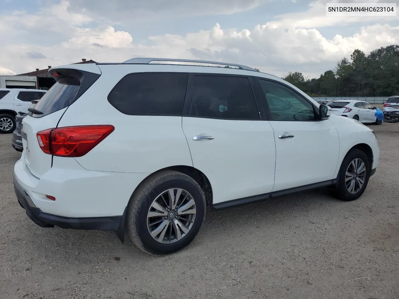 2017 Nissan Pathfinder S VIN: 5N1DR2MN4HC623104 Lot: 71865374