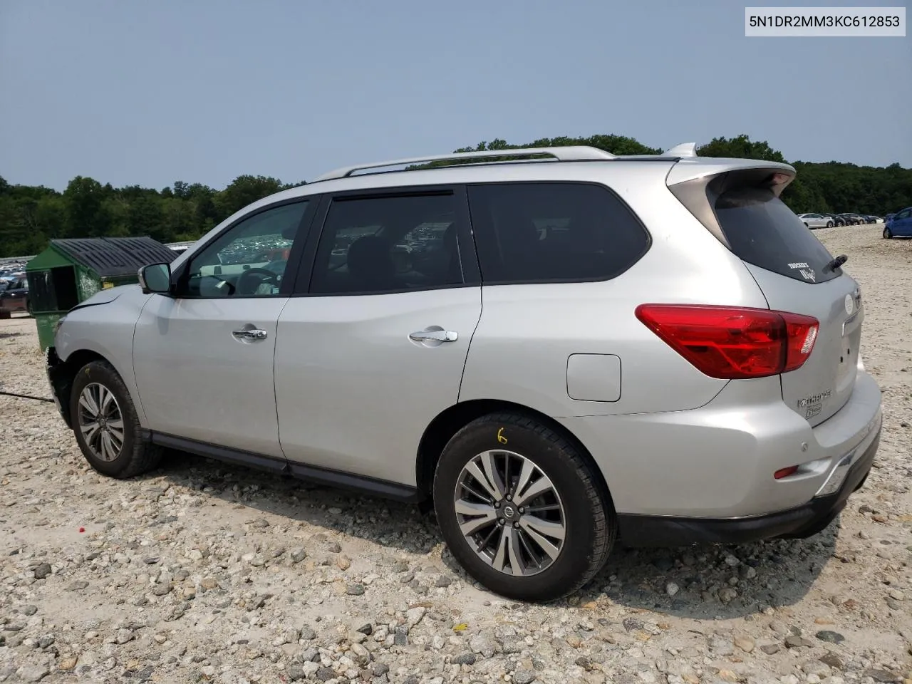 2019 Nissan Pathfinder S VIN: 5N1DR2MM3KC612853 Lot: 67401974