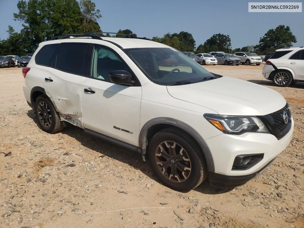 2020 Nissan Pathfinder Sv VIN: 5N1DR2BN6LC592269 Lot: 70526794