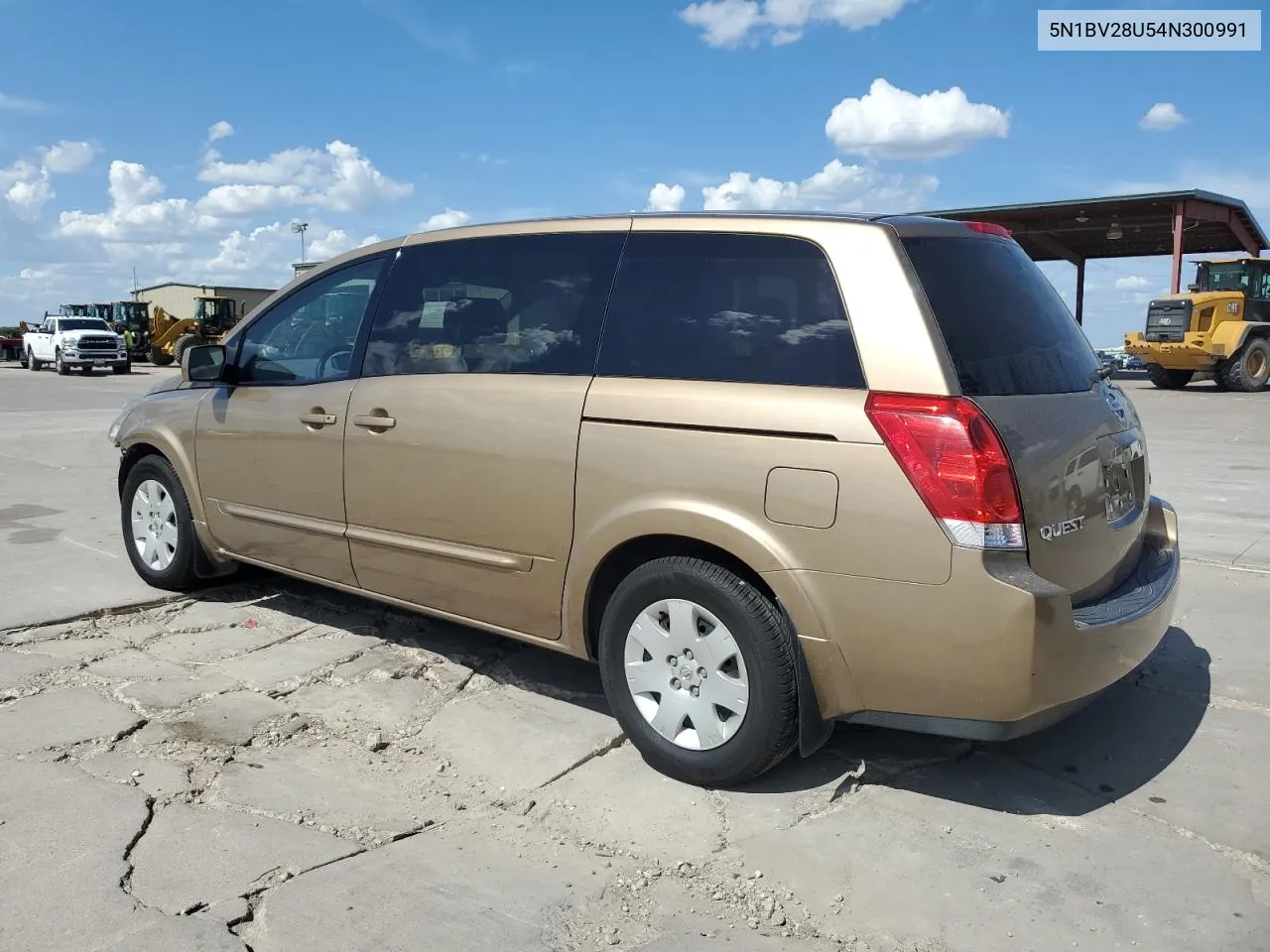 2004 Nissan Quest S VIN: 5N1BV28U54N300991 Lot: 67460864