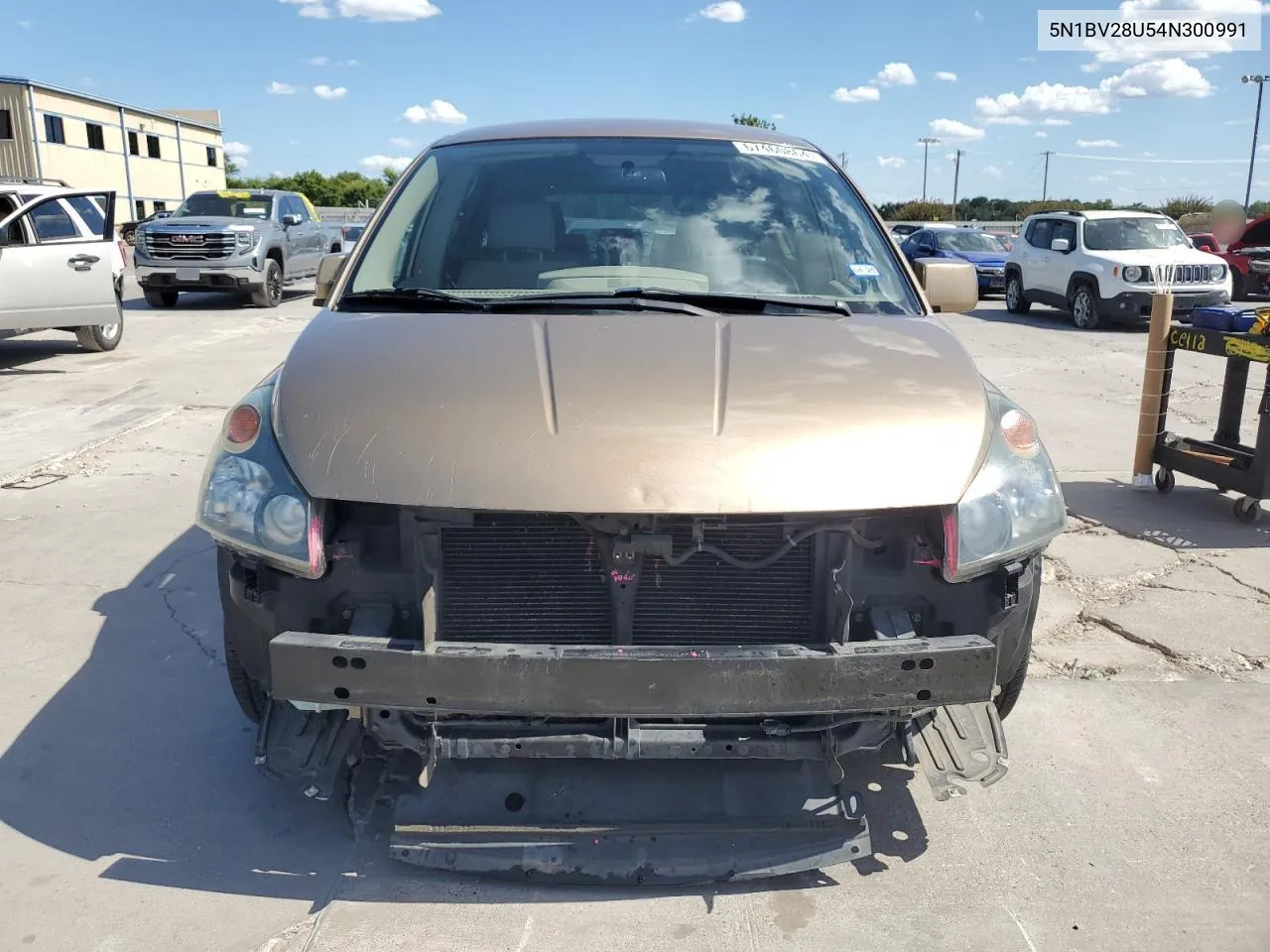 2004 Nissan Quest S VIN: 5N1BV28U54N300991 Lot: 67460864