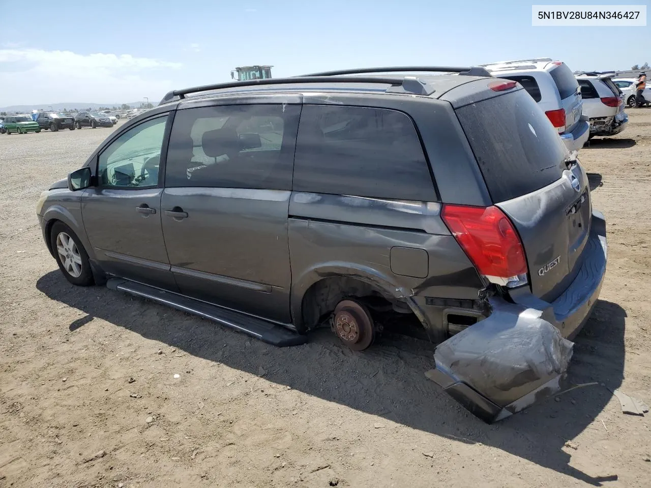 5N1BV28U84N346427 2004 Nissan Quest S