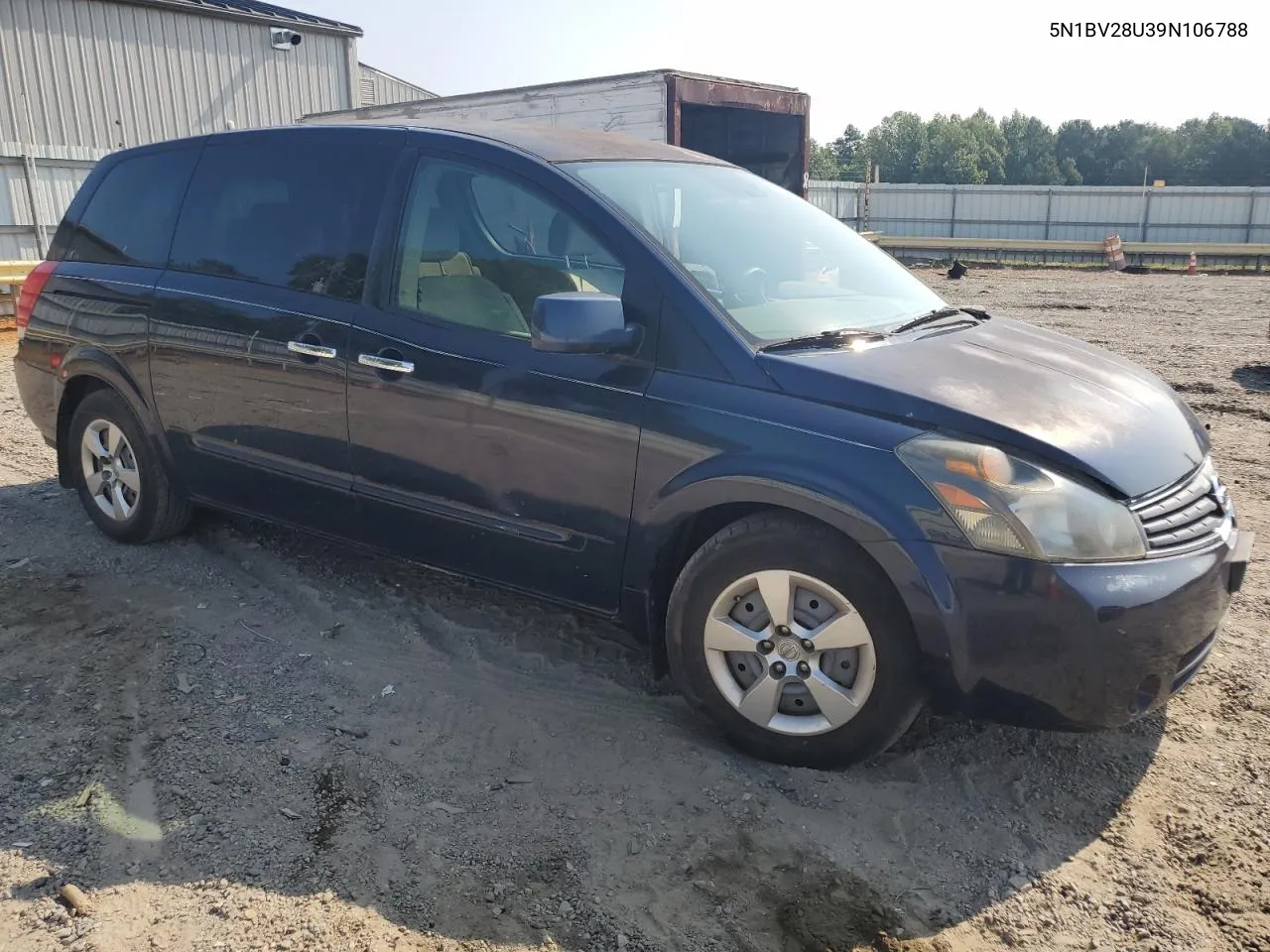 2009 Nissan Quest S VIN: 5N1BV28U39N106788 Lot: 68104624