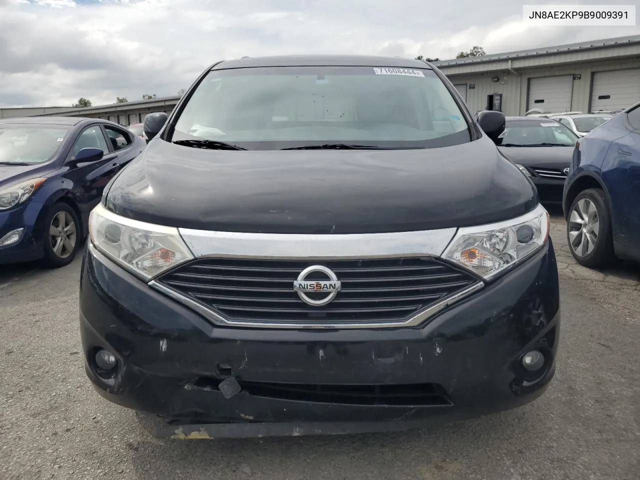 2011 Nissan Quest S VIN: JN8AE2KP9B9009391 Lot: 71608444