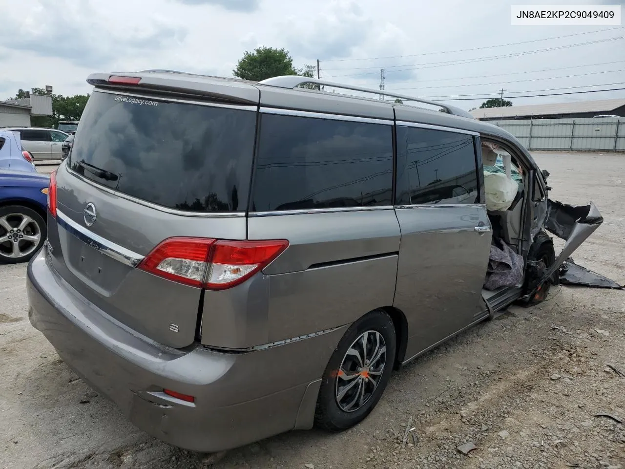 2012 Nissan Quest S VIN: JN8AE2KP2C9049409 Lot: 63383024