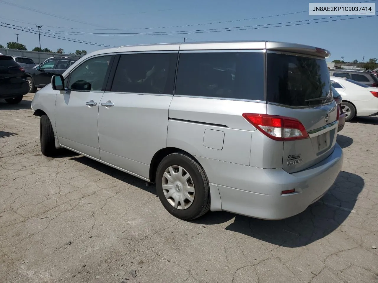 2012 Nissan Quest S VIN: JN8AE2KP1C9037414 Lot: 70244384