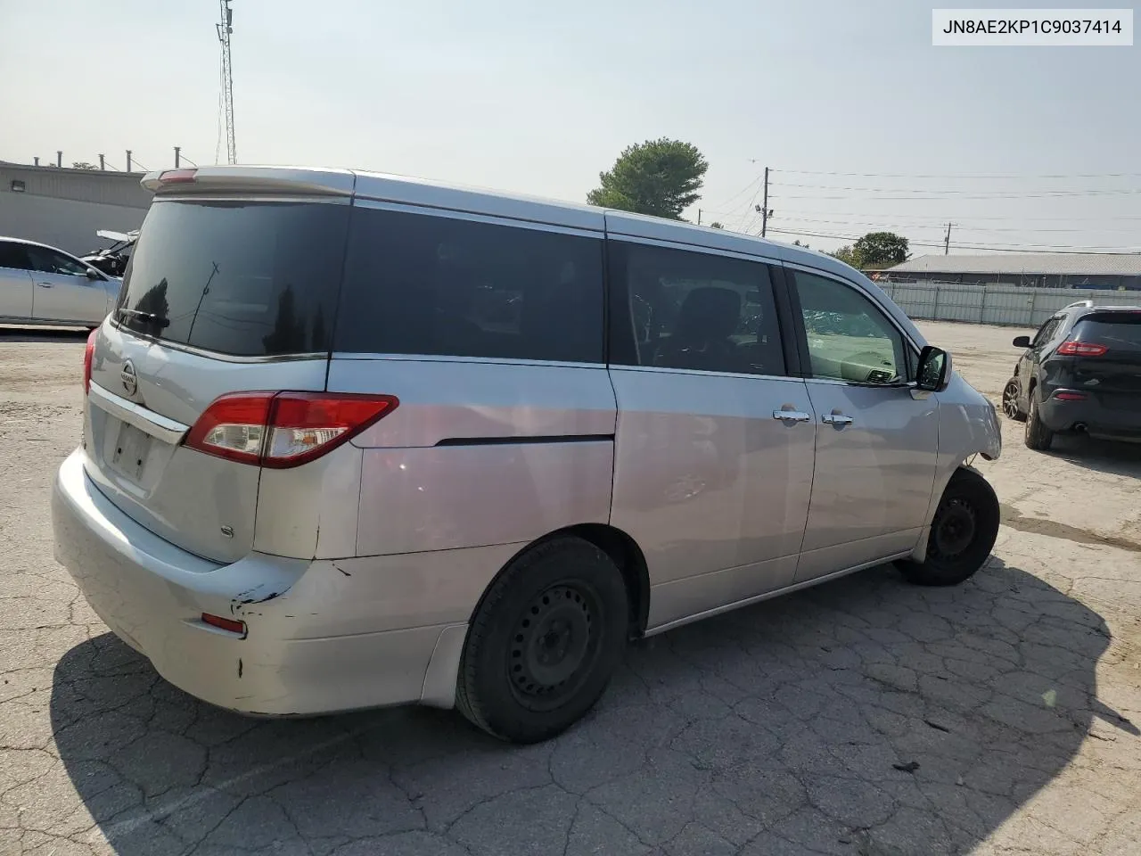 2012 Nissan Quest S VIN: JN8AE2KP1C9037414 Lot: 70244384