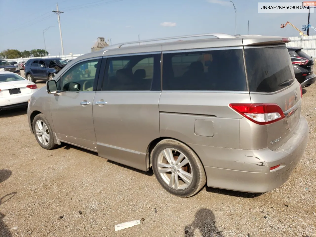 2012 Nissan Quest S VIN: JN8AE2KP5C9040266 Lot: 70597354