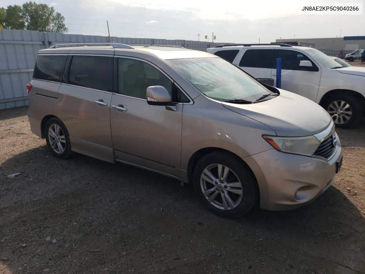 2012 Nissan Quest S VIN: JN8AE2KP5C9040266 Lot: 70597354