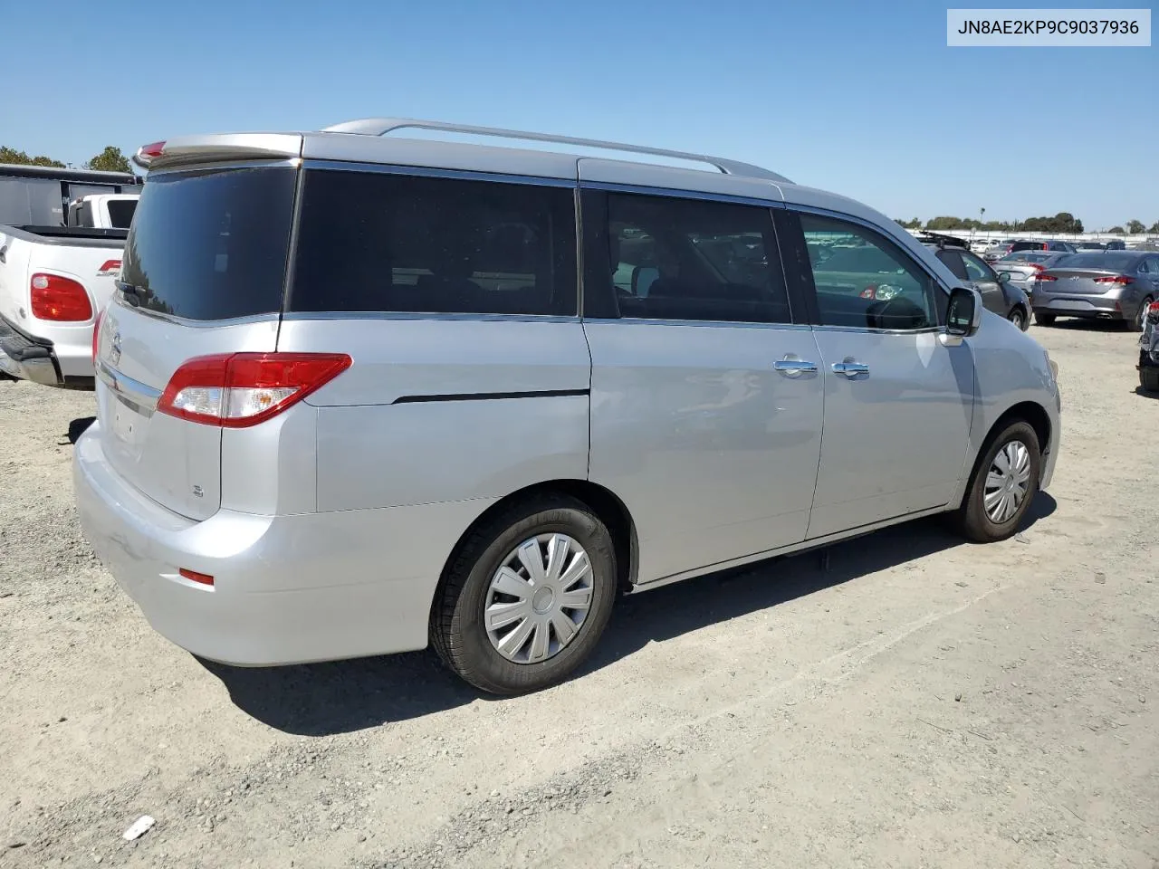 2012 Nissan Quest S VIN: JN8AE2KP9C9037936 Lot: 70925444