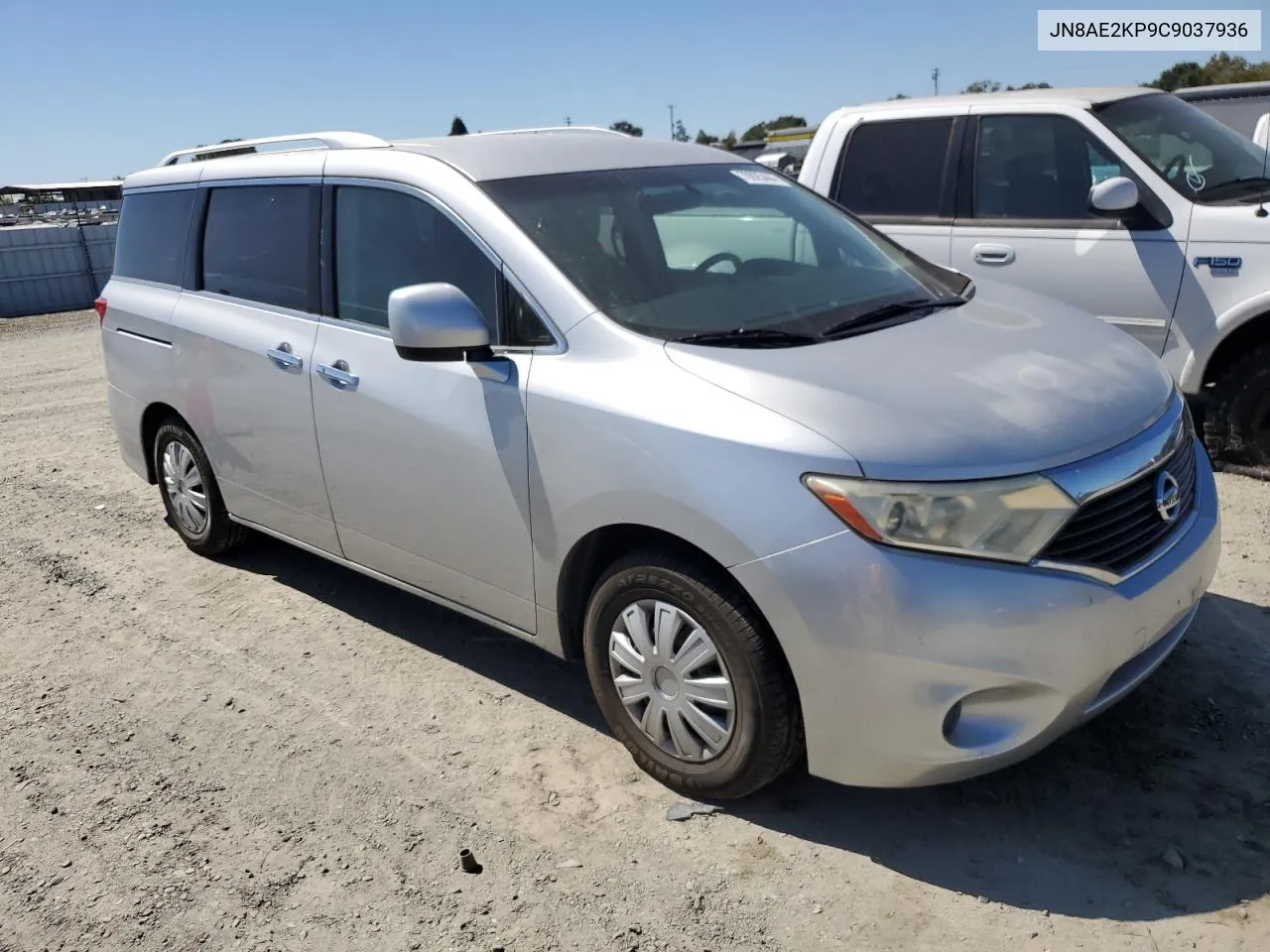 2012 Nissan Quest S VIN: JN8AE2KP9C9037936 Lot: 70925444