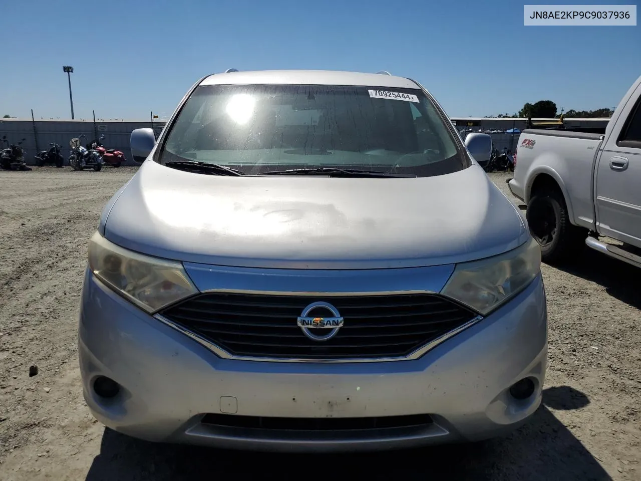 JN8AE2KP9C9037936 2012 Nissan Quest S