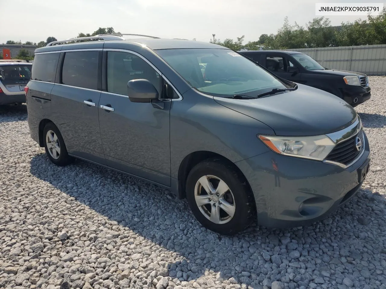 2012 Nissan Quest S VIN: JN8AE2KPXC9035791 Lot: 71643734