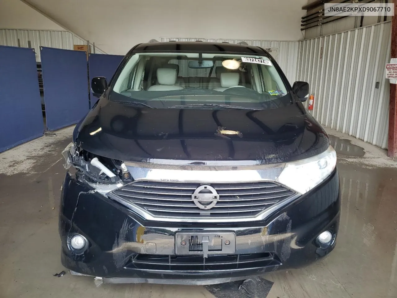 2013 Nissan Quest S VIN: JN8AE2KPXD9067710 Lot: 63724774