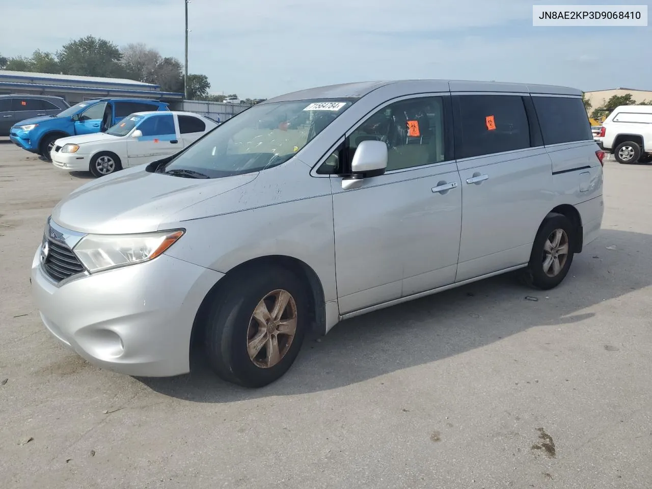 JN8AE2KP3D9068410 2013 Nissan Quest S