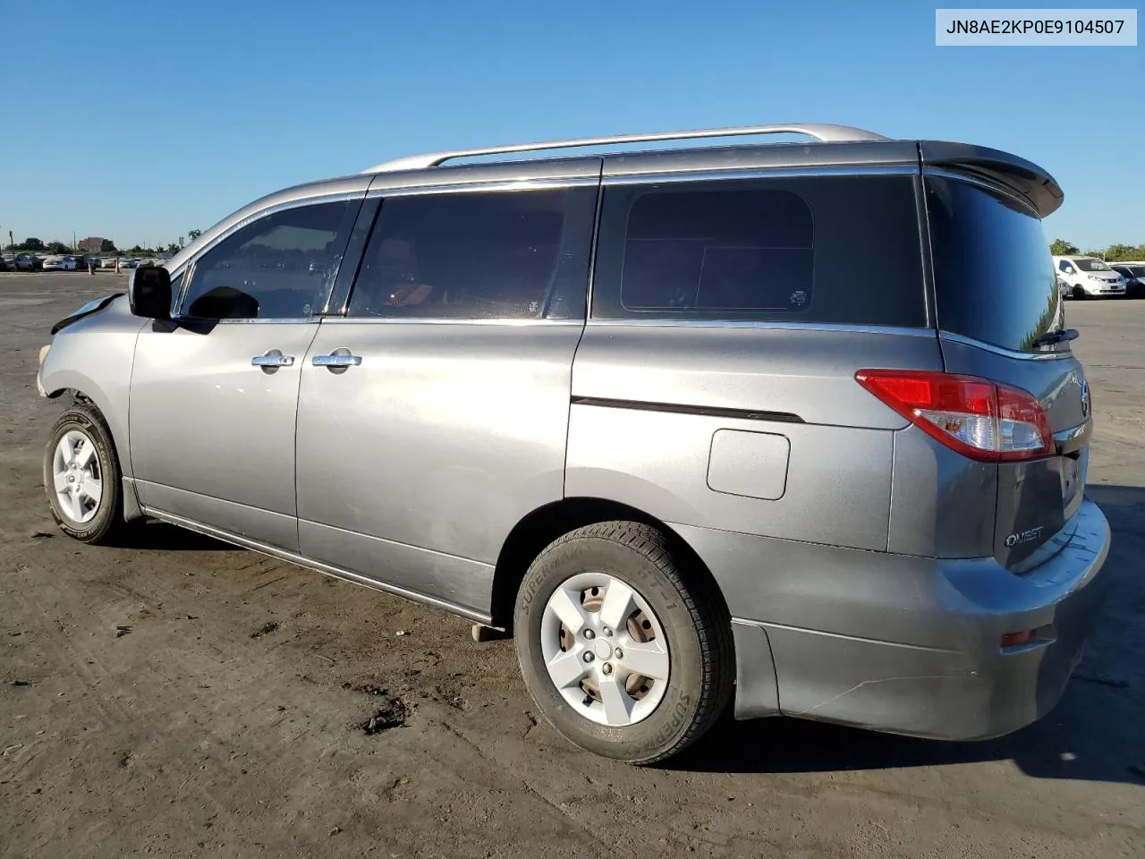 2014 Nissan Quest S VIN: JN8AE2KP0E9104507 Lot: 67792914