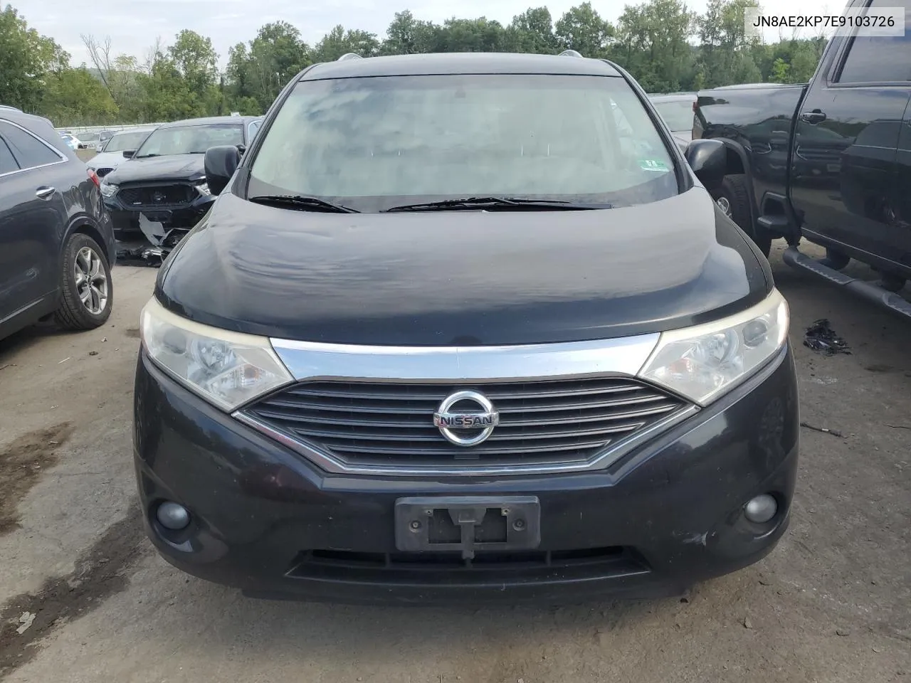 2014 Nissan Quest S VIN: JN8AE2KP7E9103726 Lot: 68727654