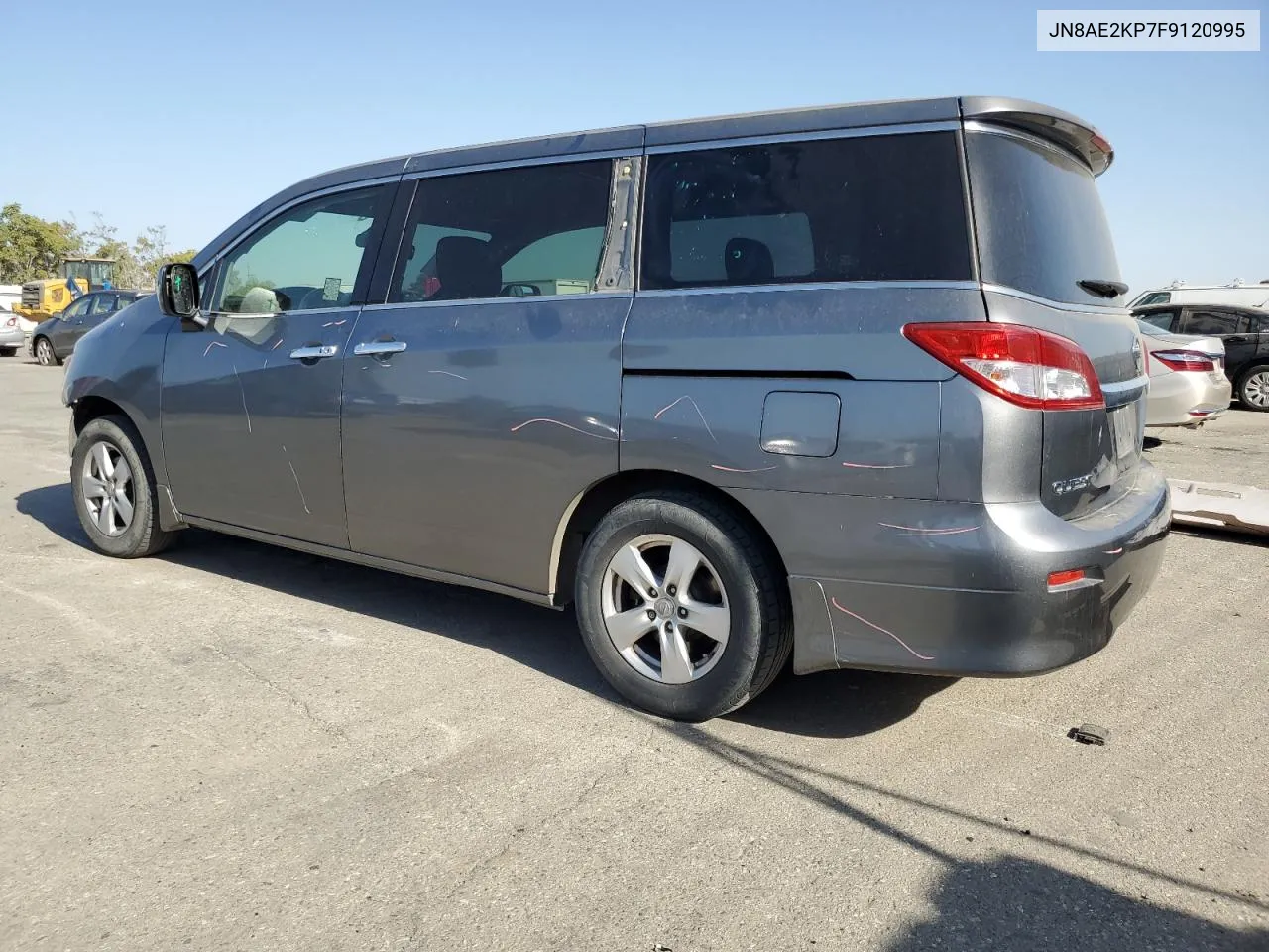 2015 Nissan Quest S VIN: JN8AE2KP7F9120995 Lot: 68998494