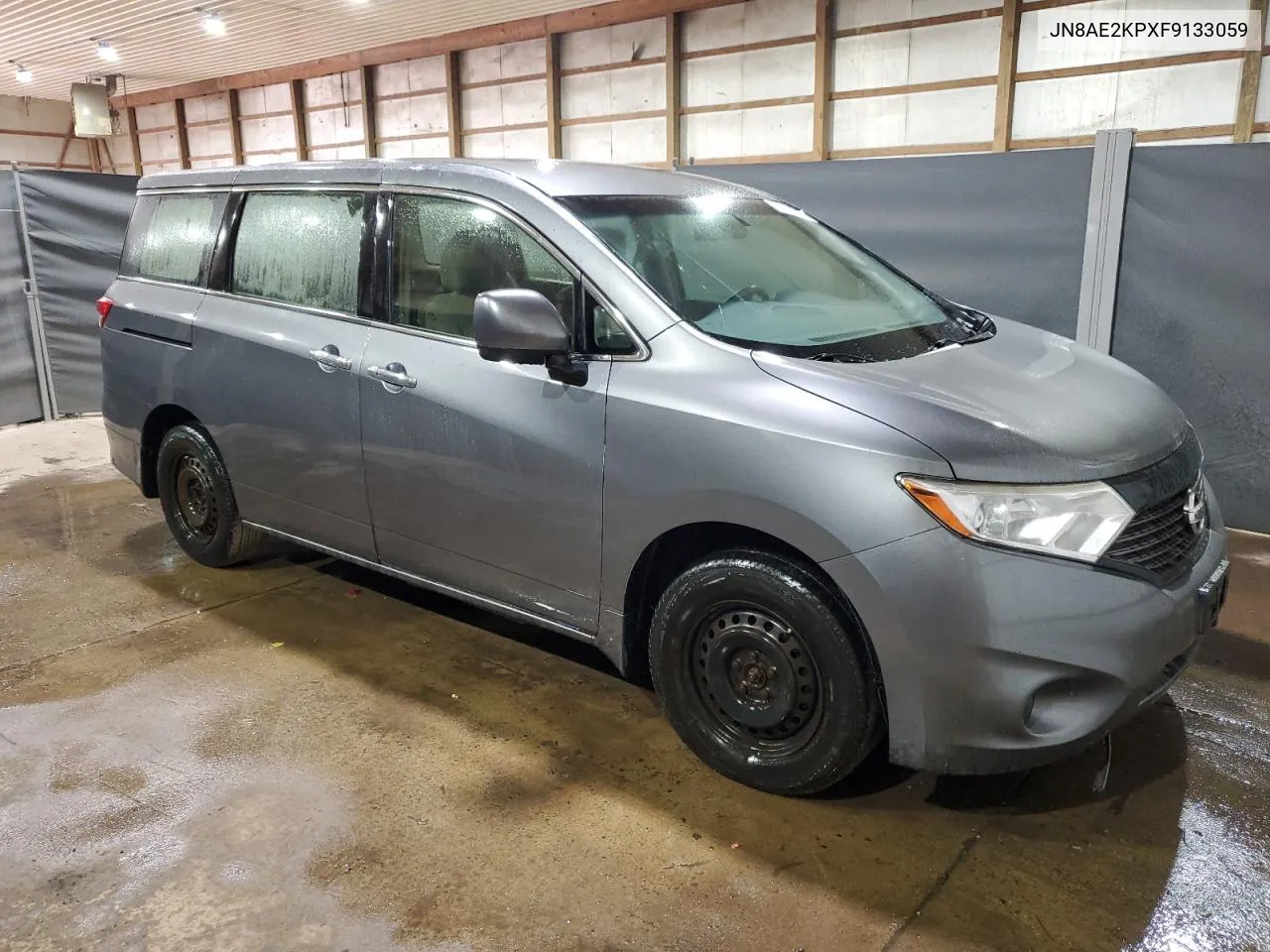 2015 Nissan Quest S VIN: JN8AE2KPXF9133059 Lot: 69714254