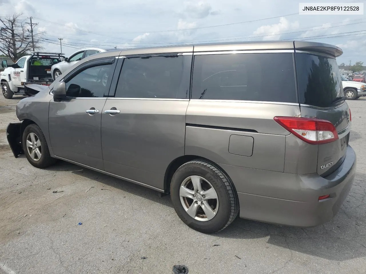 2015 Nissan Quest S VIN: JN8AE2KP8F9122528 Lot: 70295284