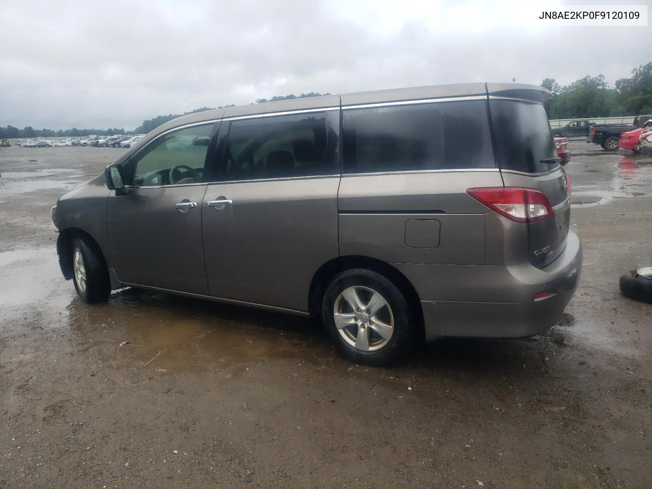 2015 Nissan Quest S VIN: JN8AE2KP0F9120109 Lot: 70822284