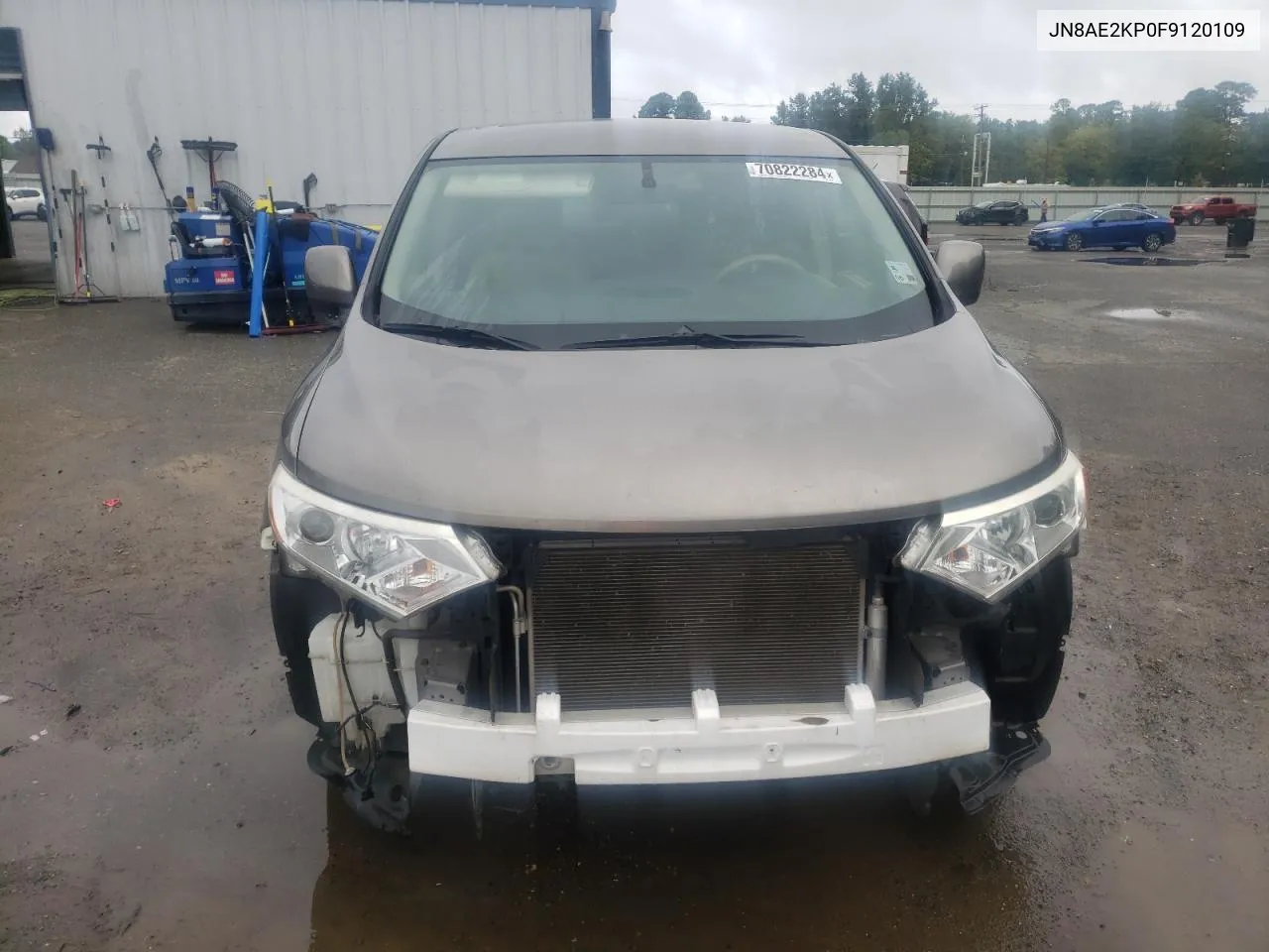 2015 Nissan Quest S VIN: JN8AE2KP0F9120109 Lot: 70822284