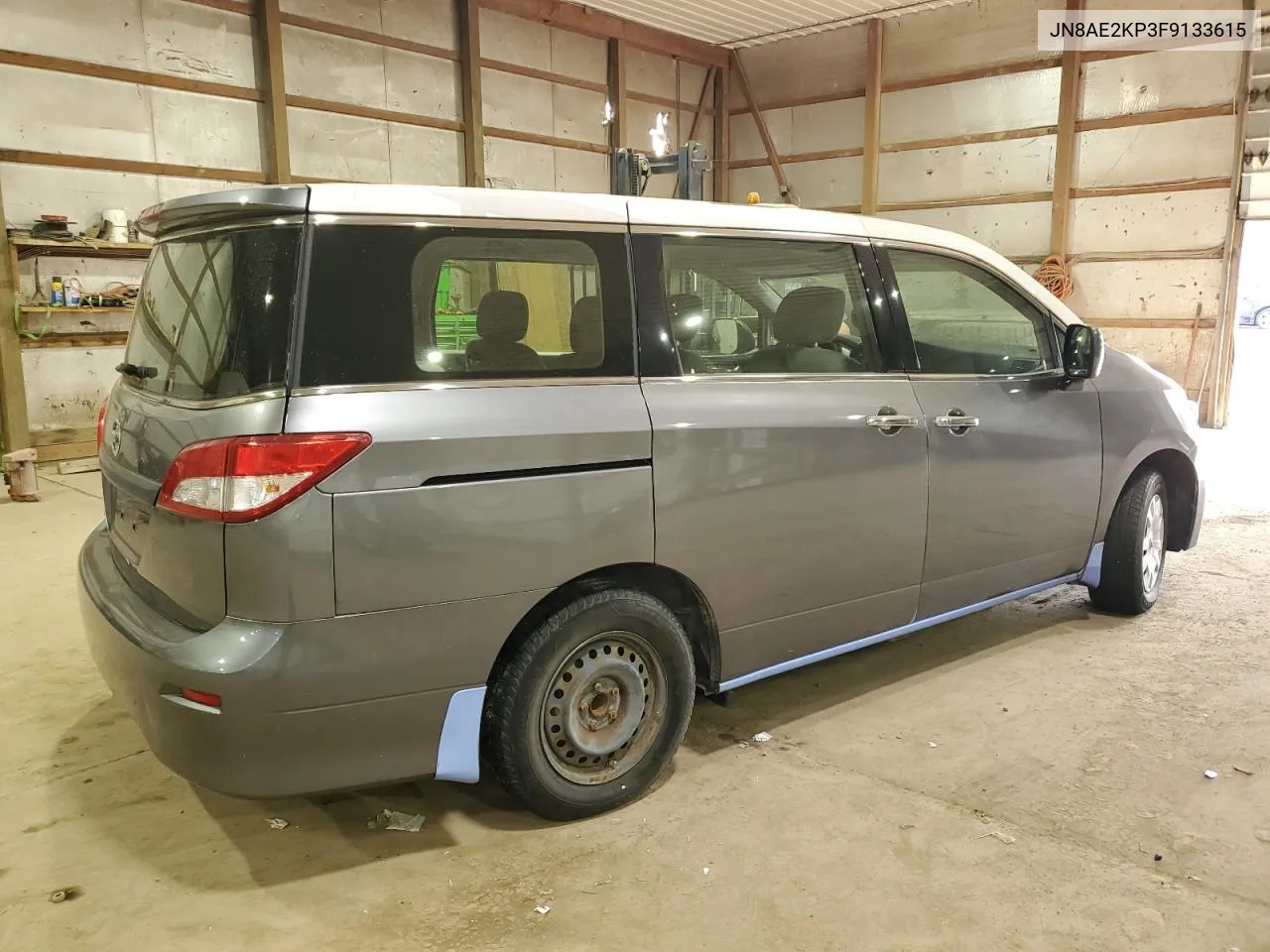 2015 Nissan Quest S VIN: JN8AE2KP3F9133615 Lot: 71423654