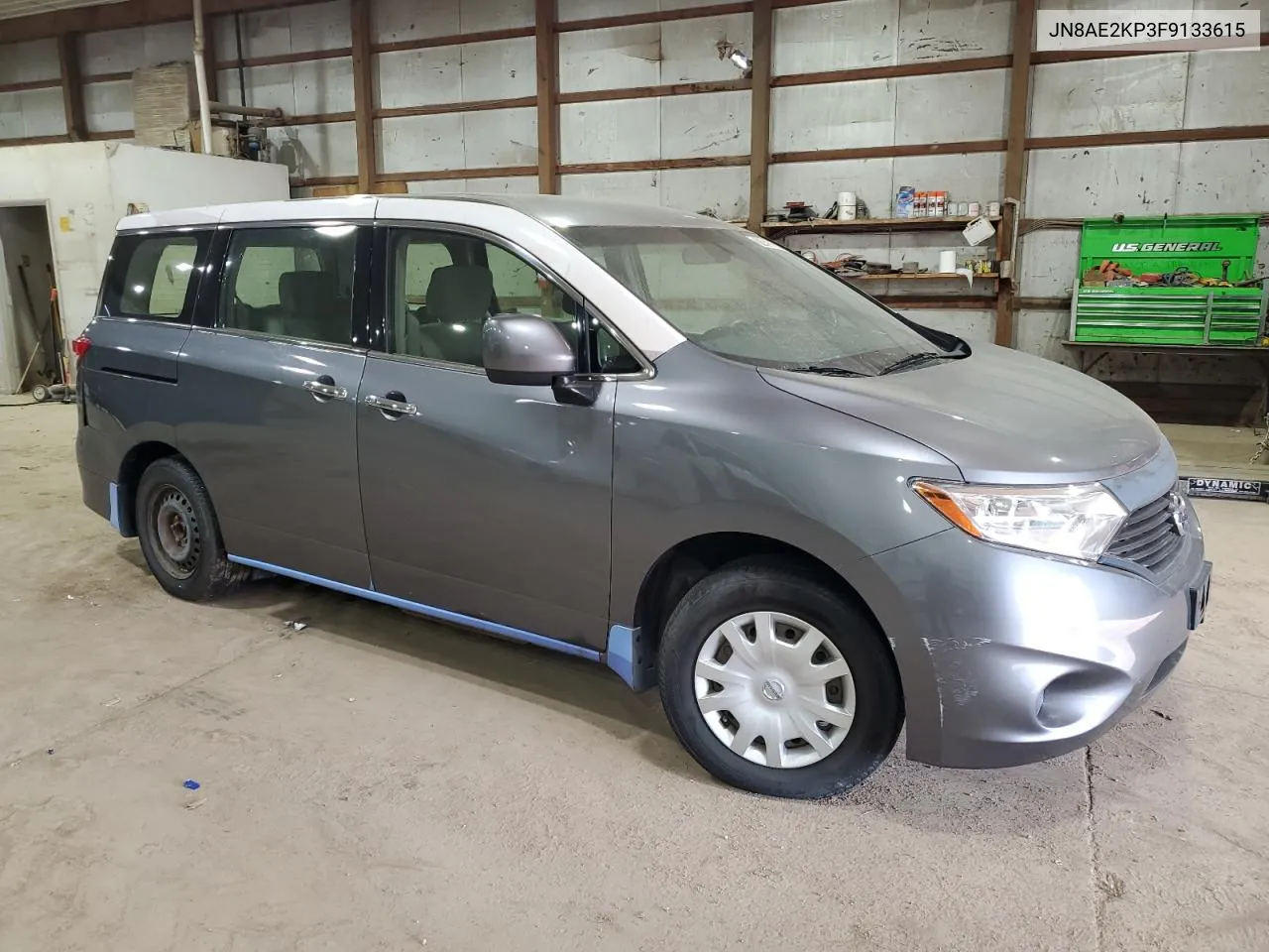 2015 Nissan Quest S VIN: JN8AE2KP3F9133615 Lot: 71423654