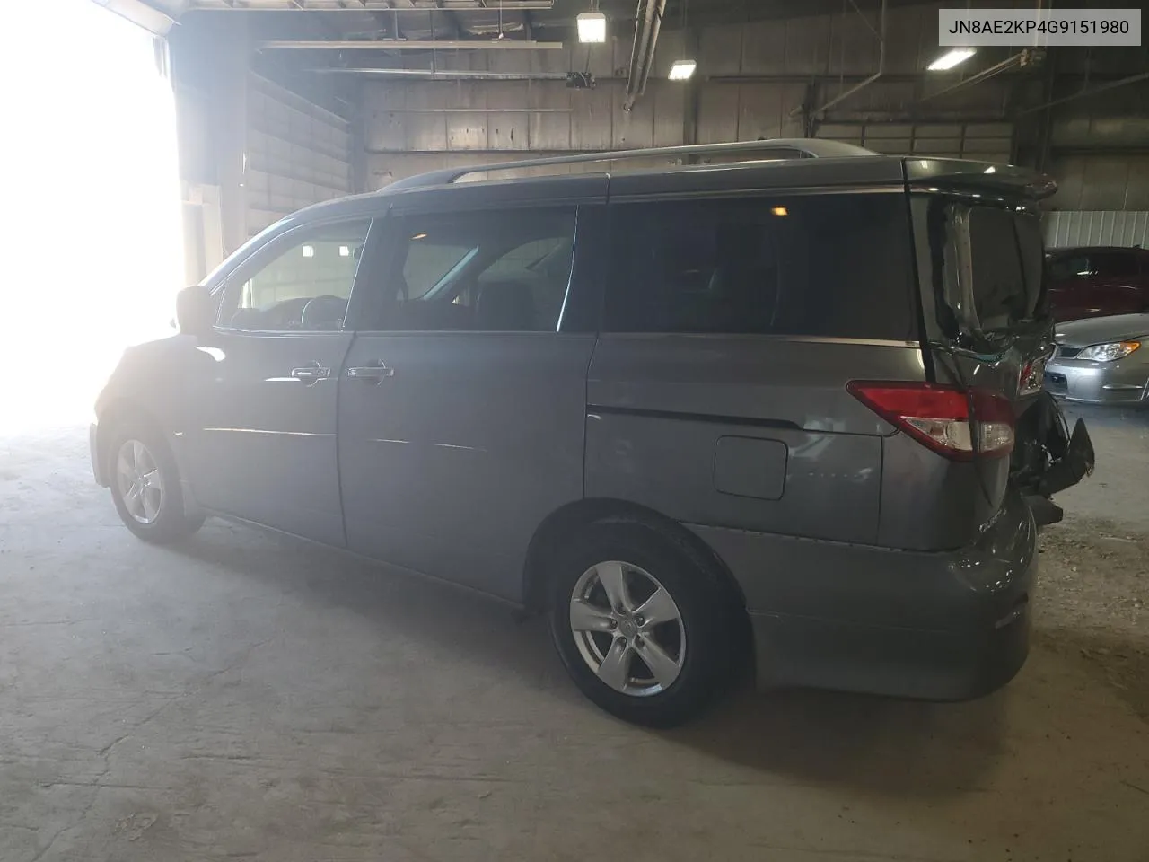 2016 Nissan Quest S VIN: JN8AE2KP4G9151980 Lot: 70525034