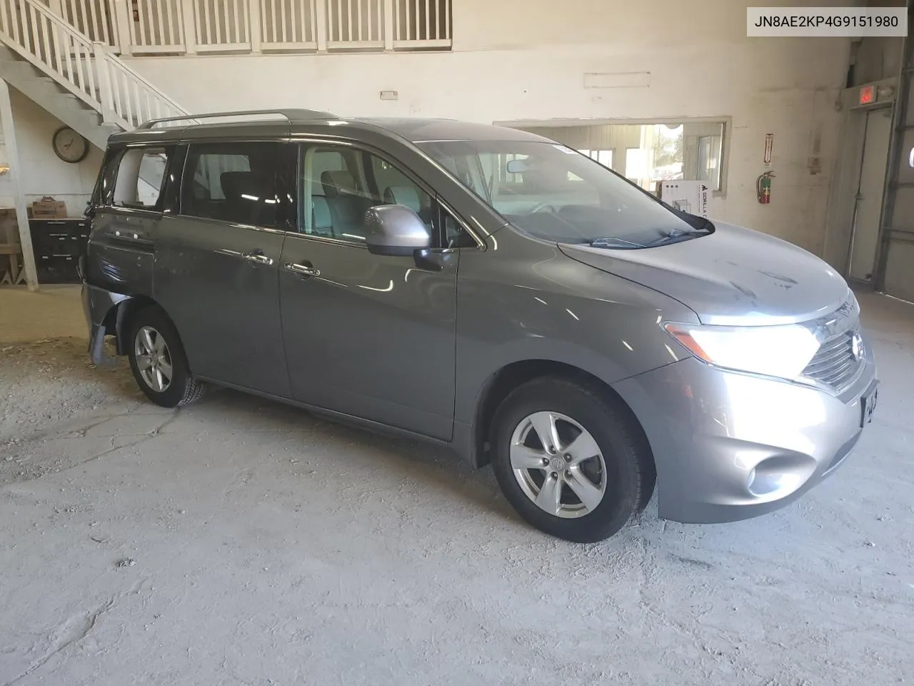 2016 Nissan Quest S VIN: JN8AE2KP4G9151980 Lot: 70525034