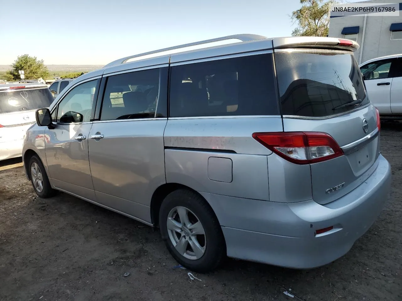 2017 Nissan Quest S VIN: JN8AE2KP6H9167986 Lot: 62880444