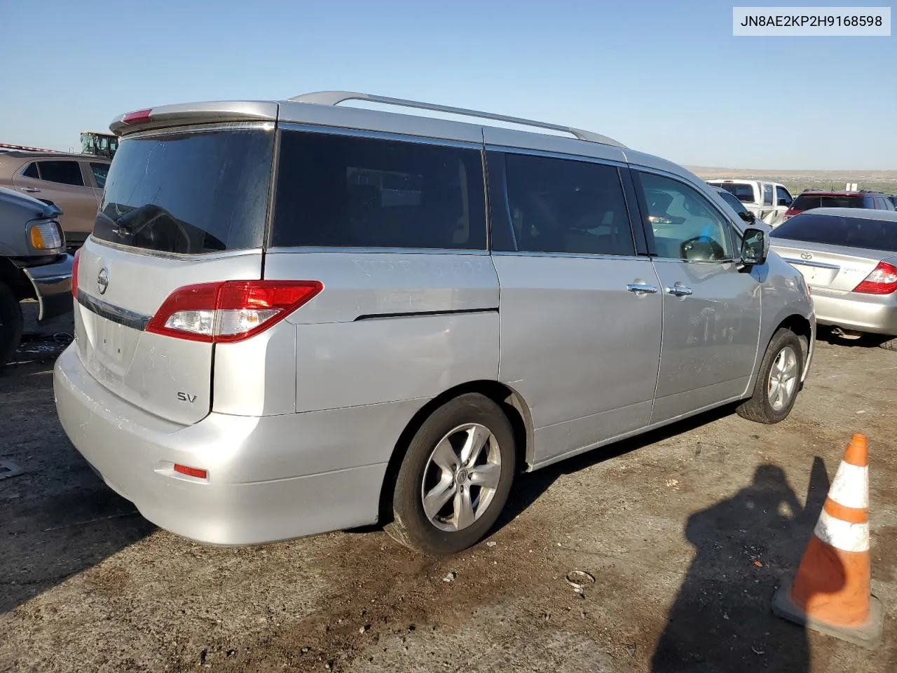 JN8AE2KP2H9168598 2017 Nissan Quest S