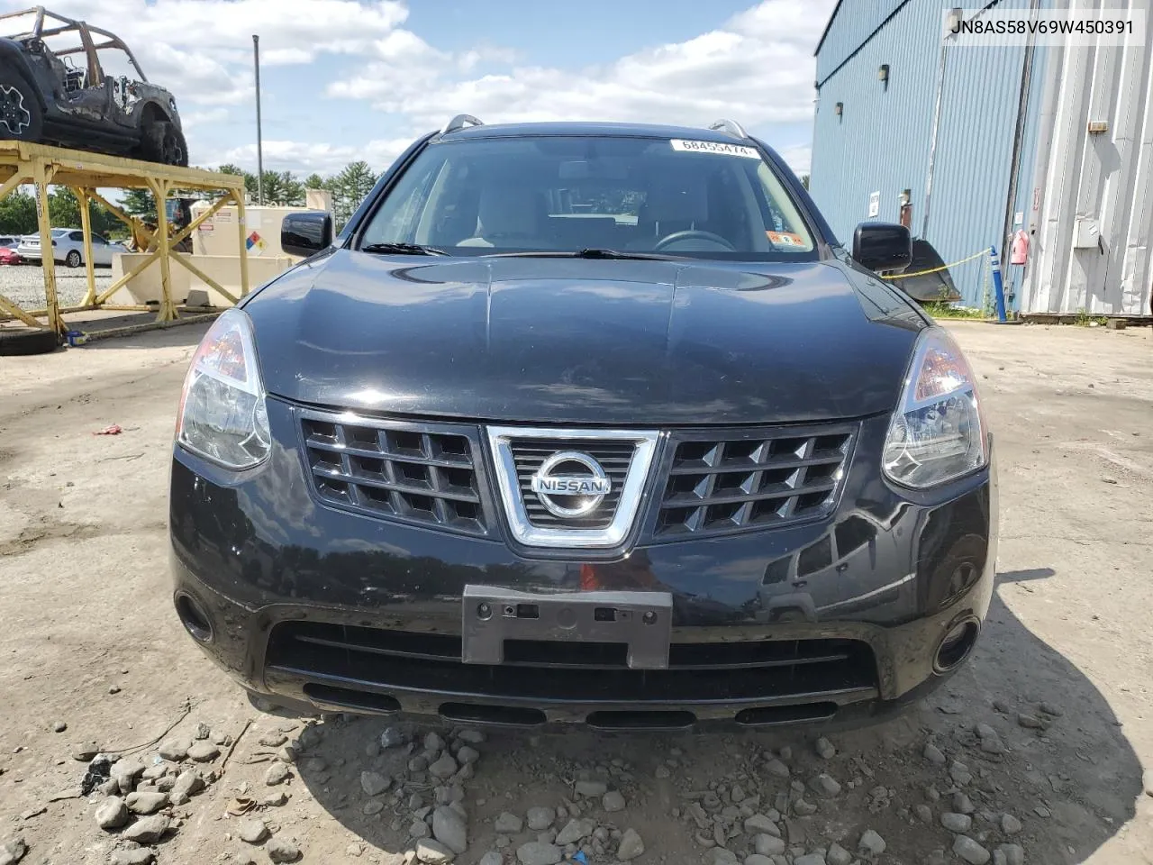 2009 Nissan Rogue S VIN: JN8AS58V69W450391 Lot: 68455474