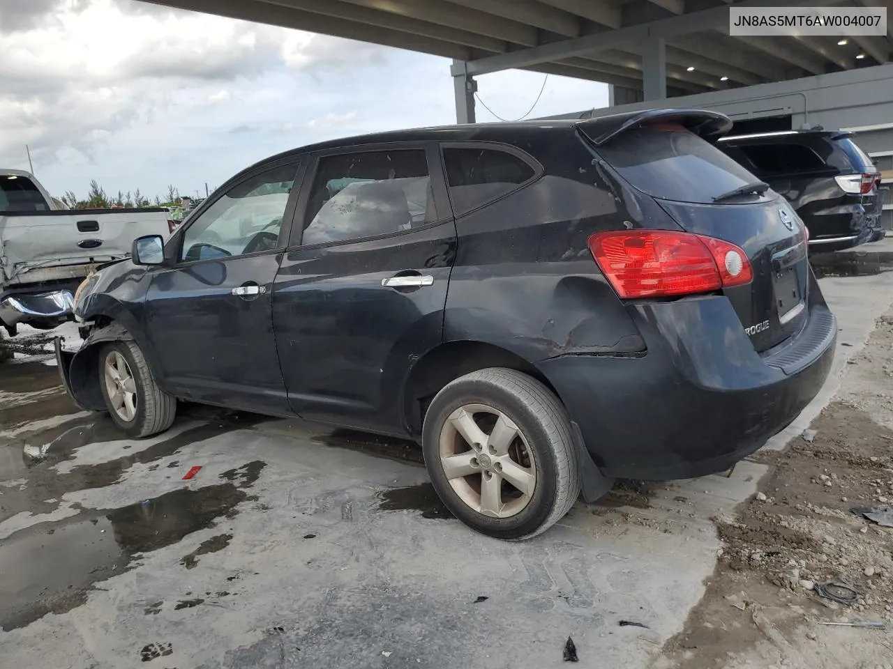 2010 Nissan Rogue S VIN: JN8AS5MT6AW004007 Lot: 67548394