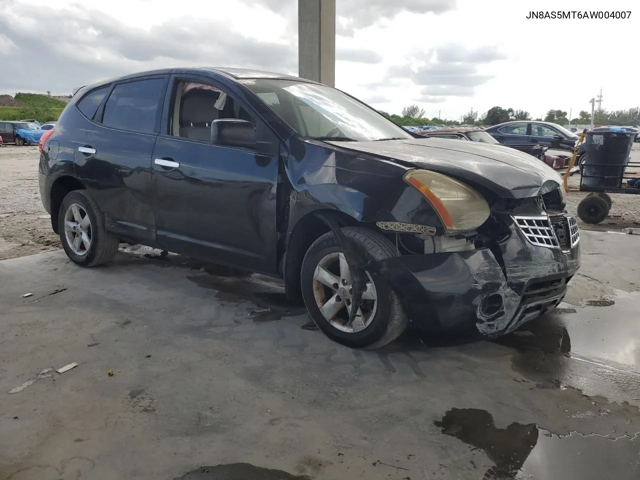 2010 Nissan Rogue S VIN: JN8AS5MT6AW004007 Lot: 67548394