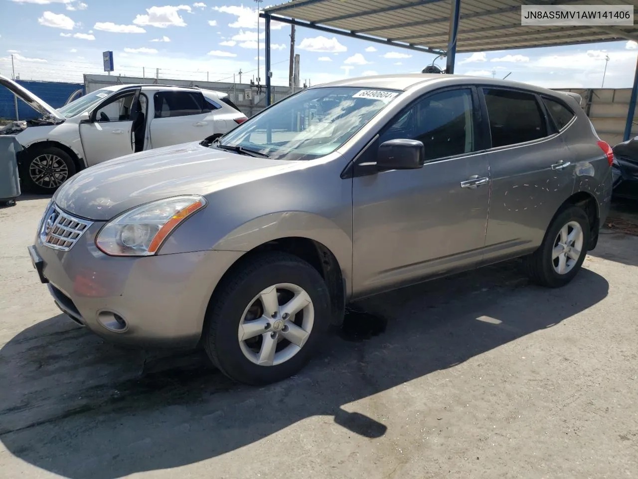 2010 Nissan Rogue S VIN: JN8AS5MV1AW141406 Lot: 68490604