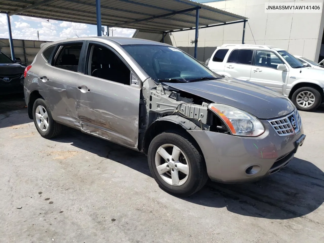 2010 Nissan Rogue S VIN: JN8AS5MV1AW141406 Lot: 68490604