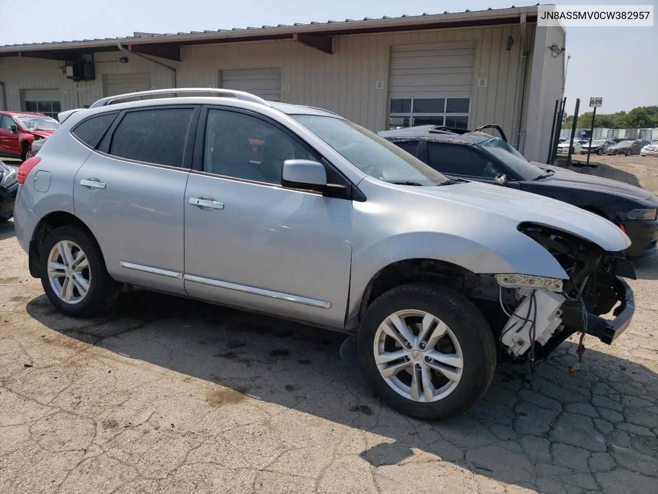 2012 Nissan Rogue S VIN: JN8AS5MV0CW382957 Lot: 68829364