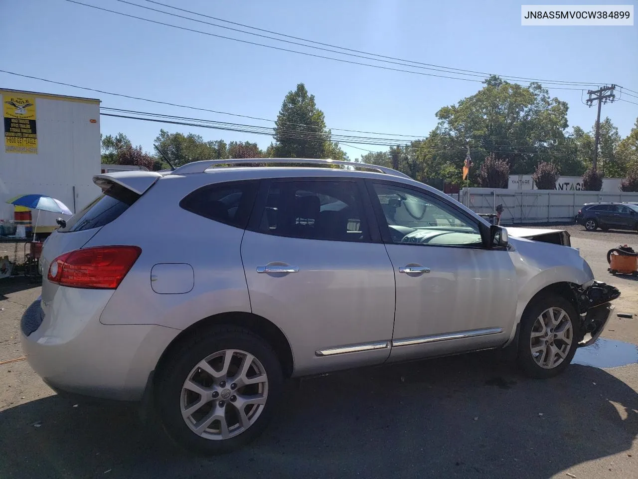 2012 Nissan Rogue S VIN: JN8AS5MV0CW384899 Lot: 70658744