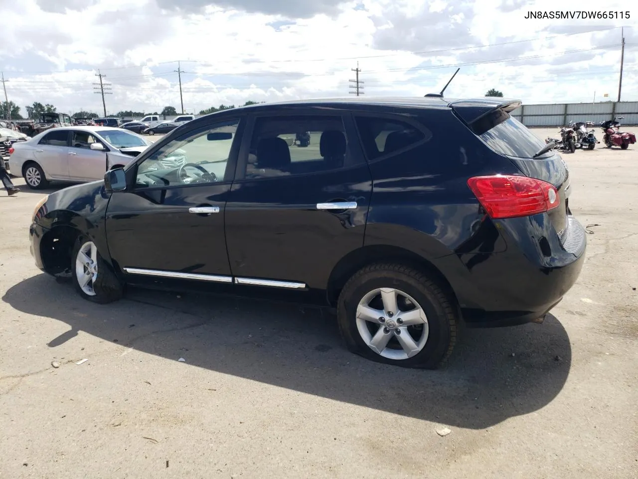 2013 Nissan Rogue S VIN: JN8AS5MV7DW665115 Lot: 60525724