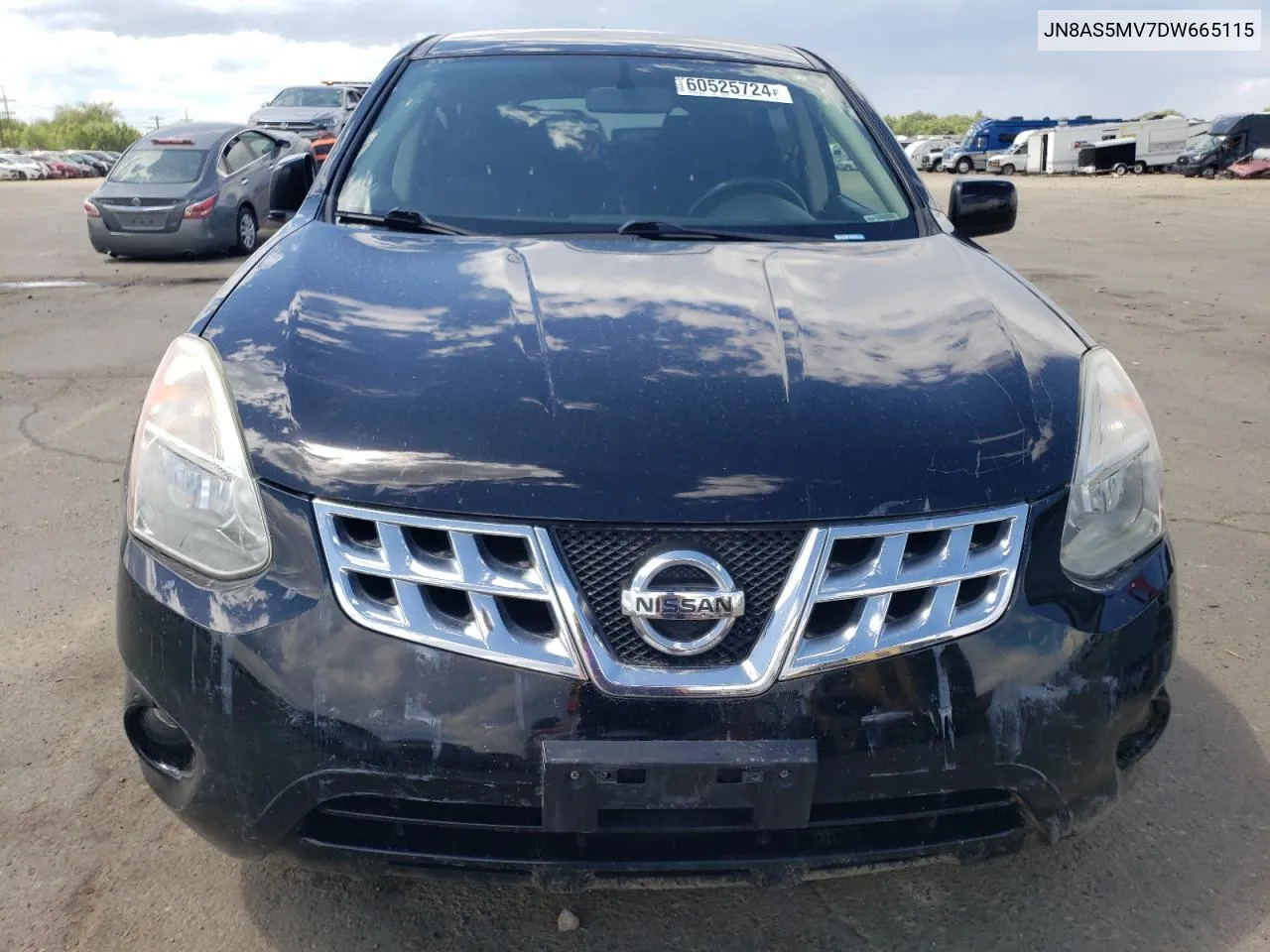 2013 Nissan Rogue S VIN: JN8AS5MV7DW665115 Lot: 60525724