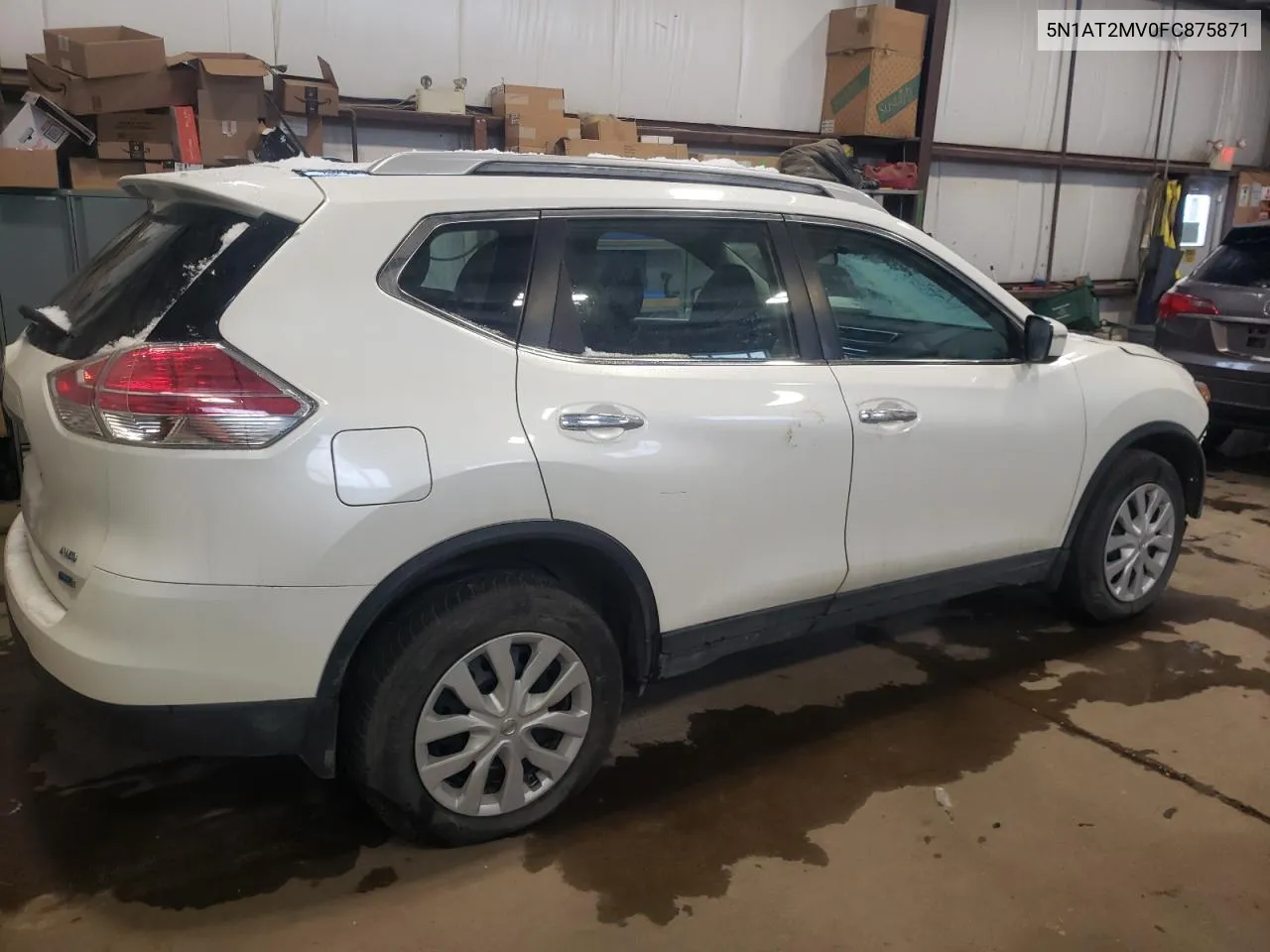 2015 Nissan Rogue S VIN: 5N1AT2MV0FC875871 Lot: 38876733