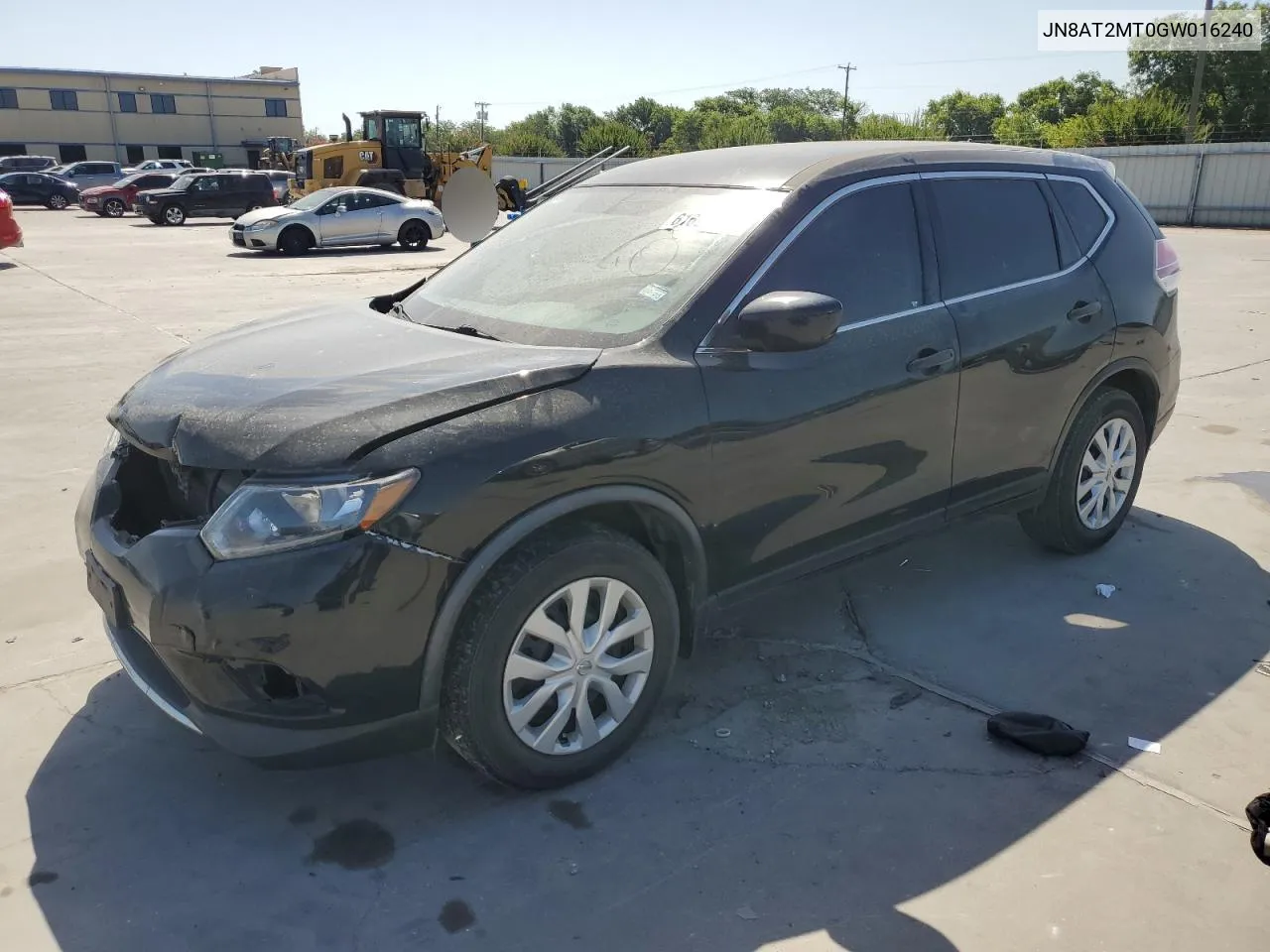 JN8AT2MT0GW016240 2016 Nissan Rogue S