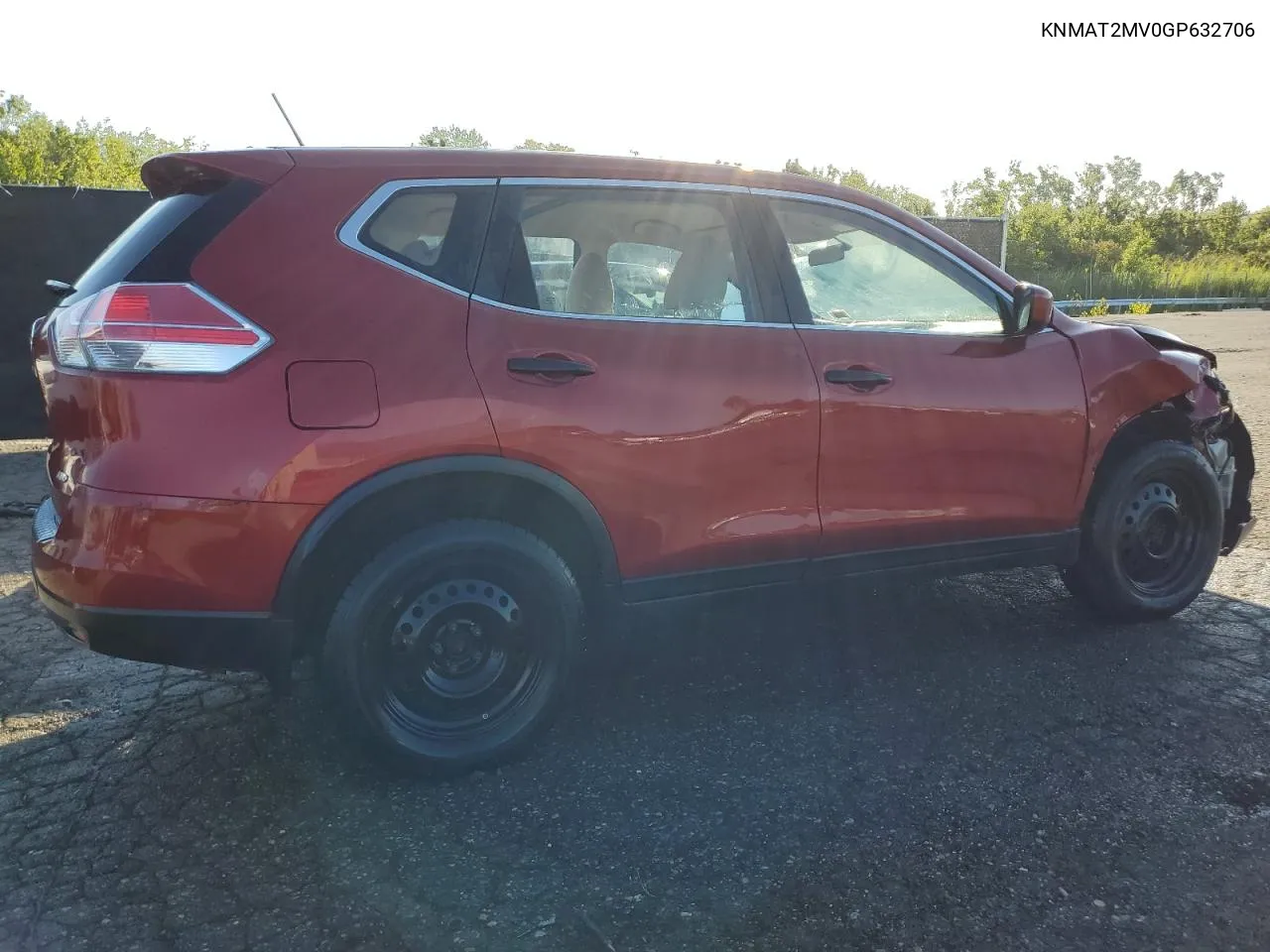 KNMAT2MV0GP632706 2016 Nissan Rogue S