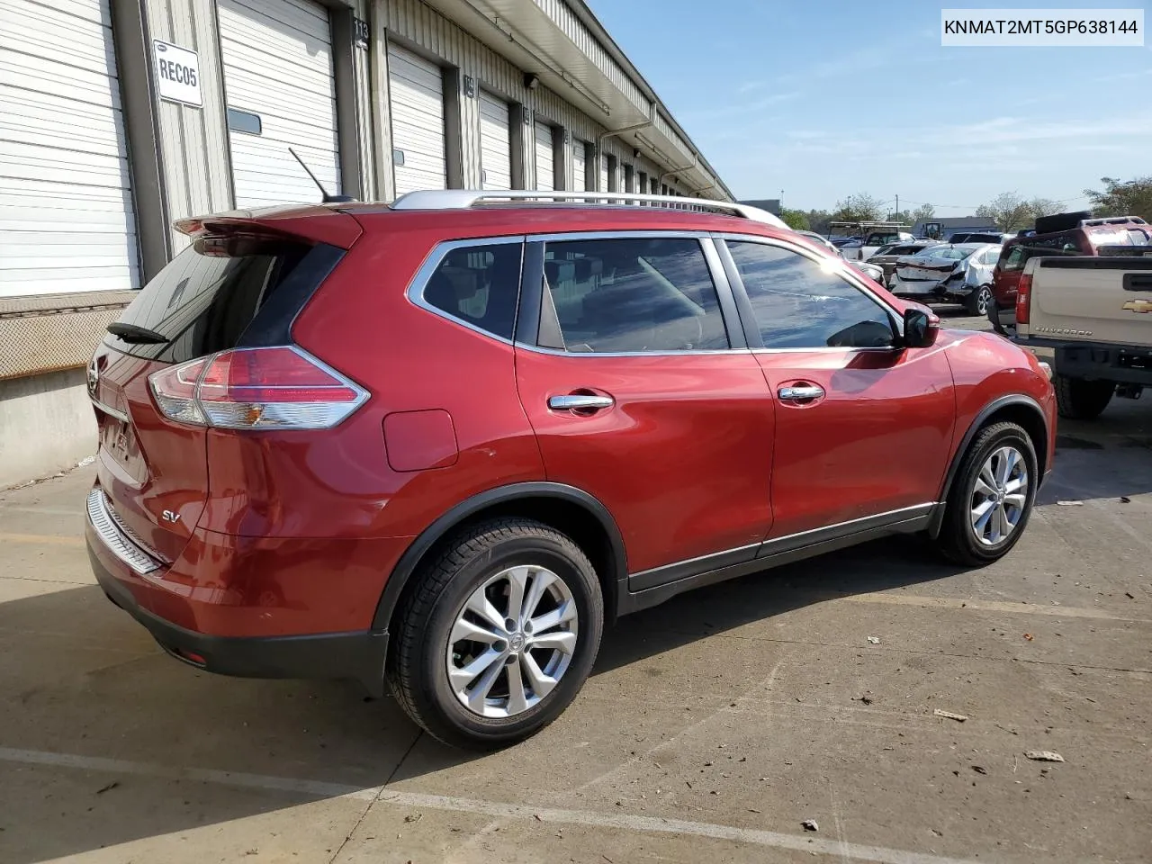 2016 Nissan Rogue S VIN: KNMAT2MT5GP638144 Lot: 71943034