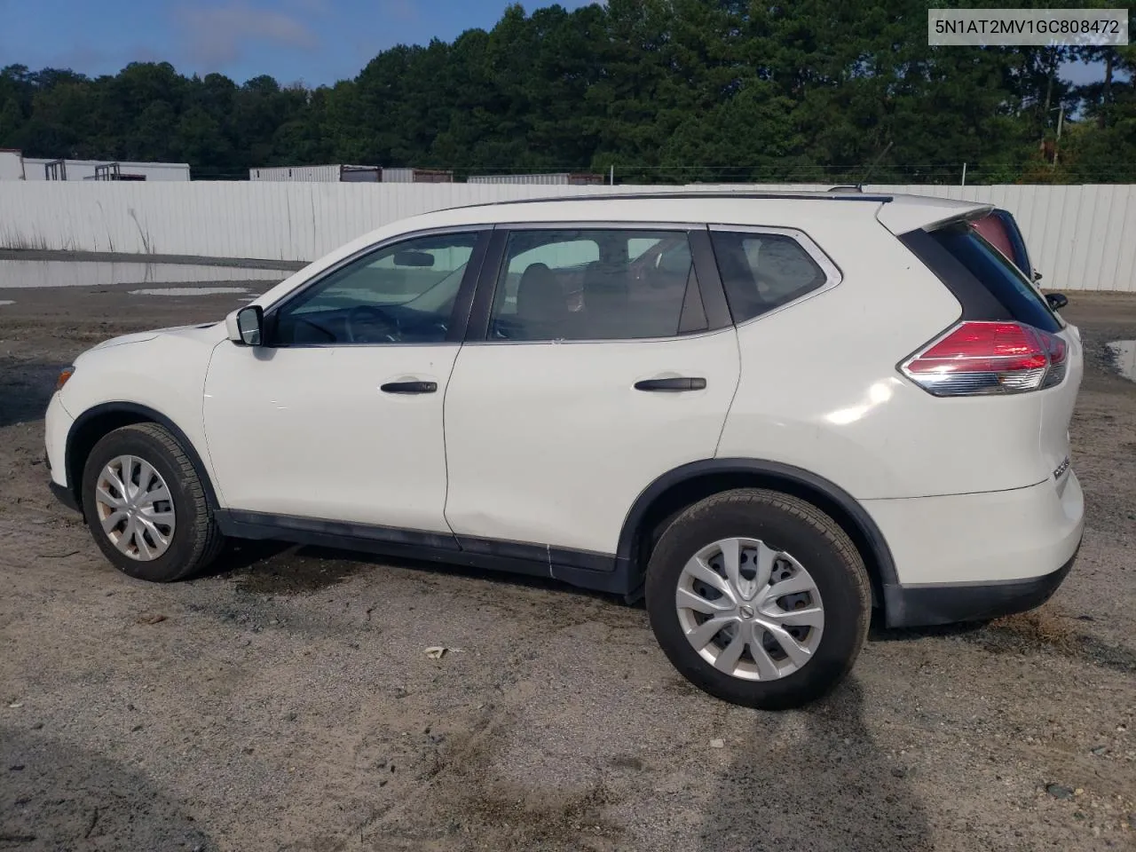 5N1AT2MV1GC808472 2016 Nissan Rogue S